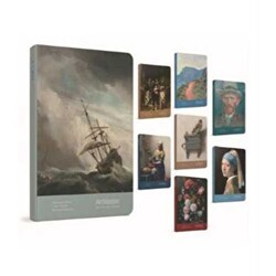 Gıpta Art Master Defter Çizgili İplik Dikişli Sert Kapak 120 Yaprak 17x24 Cm - Gıpta