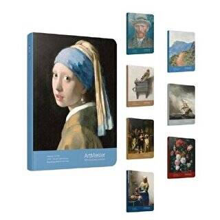 Gıpta Art Master Defter Çizgili İplik Dikişli Sert Kapak A5 120 Yaprak - 1