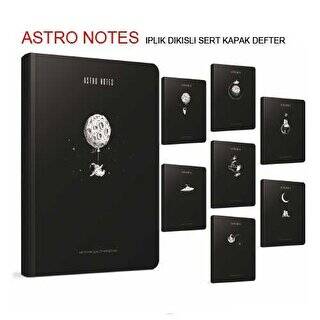 Gıpta Astro Notes Defter Çizgili İplik Dikiş Sert Kapak A5 120 Yaprak - 1