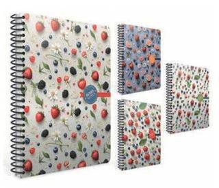 Gıpta Berry Notes Spiralli Sert Kapak Defter 17X24 120 Çizgili - 1