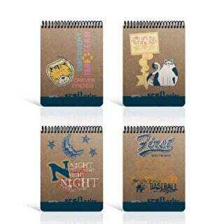 Gıpta Craft Notes Not Defteri Çizgisiz Spiralli A5 100 Yaprak - 1