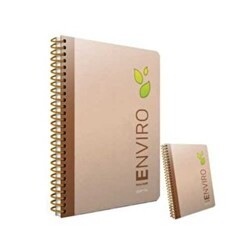 Gıpta Enviro Defter Çizgili Spiralli Seperatörlü Sert Kapak 100 Yaprak 17X24 Cm - Gıpta