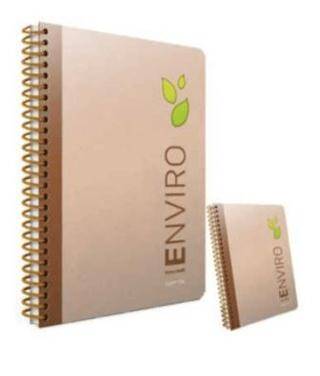 Gıpta Enviro Defter Çizgili Spiralli Seperatörlü Sert Kapak 120 Yaprak - 1