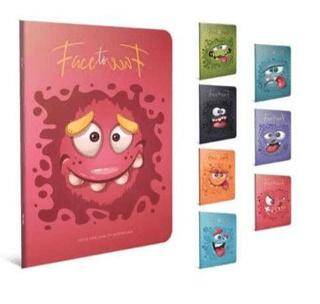 Gıpta Face To Face Tel Dikiş Karton Kapak Defter A4 80Yp Kareli - 1