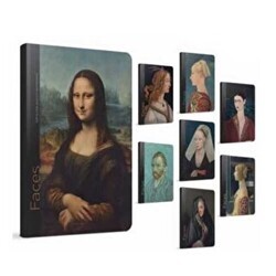 Gıpta Faces Defter Çizgili İplik Dikiş Sert Kapak 80 Yaprak 8x12 Cm - Gıpta