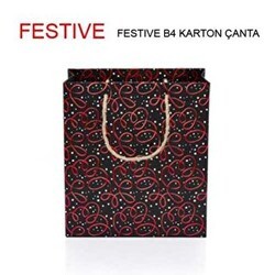 Gıpta Festıve B4 Karton Çanta - Gıpta