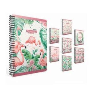 Gıpta Flamıngo Spiralli Ofset Pp Kapak Defter A4 80 Yp Kareli - 1