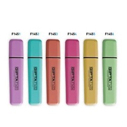 Gıpta Fosforlu Markör 5Mm Kesik Uç Pastel Pembe - Gıpta