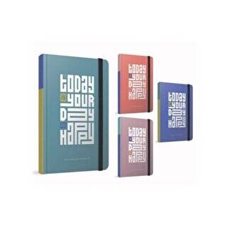 Gıpta Happy İplik Dikiş Sert Kapak Def 13X21 120 Yaprak Çizgili - 1