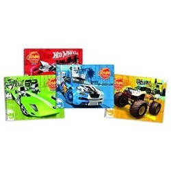 Gıpta Hot Wheels Resim Defteri Spiralli 15 Yaprak 35x50 Cm - Gıpta