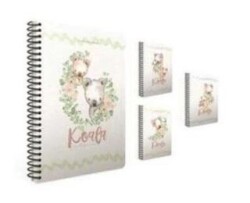 Gıpta Koala Spiralli Karton Kapak Defter A4 100Yp Çizgili - Gıpta