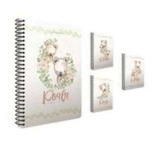 Gıpta Koala Spiralli Karton Kapak Defter A4 80Yp Kareli - 1