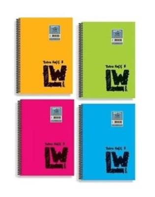 Gıpta Lw Spiralli Pp Kapak Defter A4 80 Yaprak Çizgili - 1