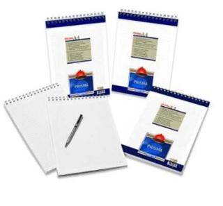 Gıpta Prisma Bloknot Kareli Spiralli Karton Kapak A5 100 Yaprak - 1