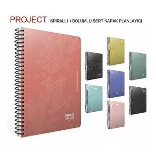 Gıpta Project Defter Spiralli Sert Kapak 17x24 Cm 120 Yaprak Manager - 1