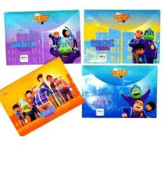 Gıpta Rafadan Tayfa A4 Çıtçıtlı Dosya Mıx Desenlı - 1