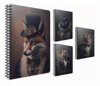 Gıpta Supreme Notes Spiralli Sert Kapak Defter 17X24 120 Çizgili - 1