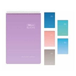 Gıpta Thebook A4 100 Yaprak Çizgili Spiralli Sert Kapak Bloknot - Gıpta