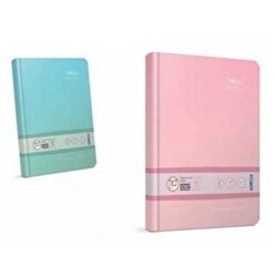 Gıpta Thebook Pastels İp Dikişli Sert Kapak Defter 17X24 Cm 160 Yaprak Çizgili - Gıpta