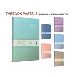 Gıpta Thebook Pastels İplik Dikiş Sert Kapak Defter 17x24 Cm 120 Yaprak - Gıpta