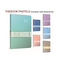 Gıpta Thebook Pastels İplik Dikiş Sert Kapak Defter 17x24 Cm 120 Yaprak - Gıpta