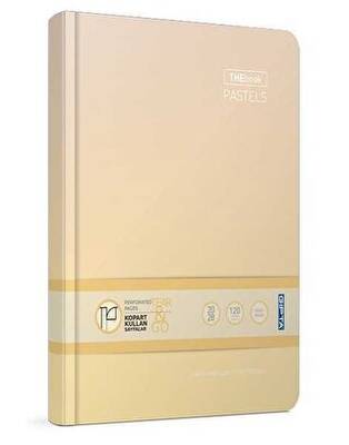Gıpta Thebook Pastels İplik Dikişli Sert Kapak Defter 14x20 120 Yaprak Çizgili - 1