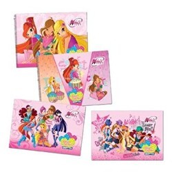 Gıpta Winx Resim Defteri Spiralli 15 Yaprak 25X35 Cm - Gıpta