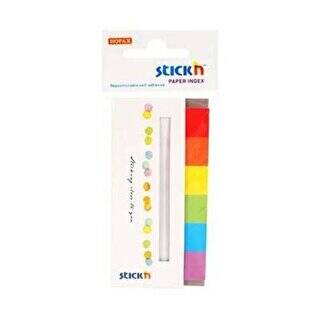 Gıpta Yapışkanlı Not Kağıdı 50X20 Kapakli 6 Gökkuşaği Renk 180 Yaprak - 1