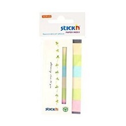 Gıpta Yapışkanlı Not Kağıdı 50X20 Kapakli Recy.Kağ. 6 Rnk 180 Yaprak - Gıpta