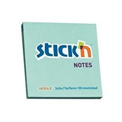 Gıpta Yapışkanlı Not Kağıdı 76X76 Pastel Mavi 100 Yaprak - Gıpta