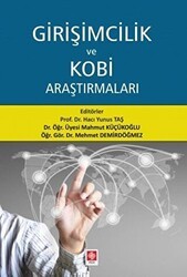 Girişimcilik ve Kobi Araştırmaları - Ekin Basım Yayın