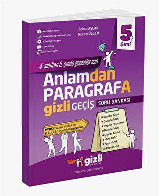 Gizli Yayınları 5. Sınıf Anlamdan Paragrafa Gizli Geçiş - 1