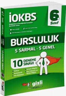 Gizli Yayınları 6. Sınıf İokbs Bursluluk 10 Deneme Sınavı - 1