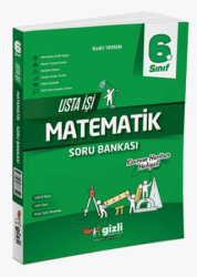 Gizli Yayınları 6. Sınıf Usta İşi Matematik Soru Bankası - Gizli Yayınları
