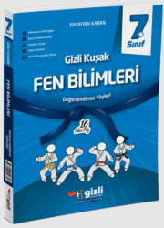 Gizli Yayınları 7. Sınıf Fen Bilimleri Gizli Kuşak Değerlendirme Föyleri - Gizli Yayınları