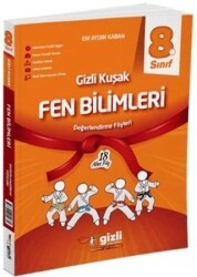 Gizli Yayınları 8. Sınıf Fen Bilimleri Gizli Kuşak Değerlendirme Föyleri - Gizli Yayınları
