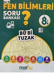 Matbu Yayınları 8.Sınıf Fen Bilimleri Soru Bankası Bu Bir Tuzak - Matbu Yayınları