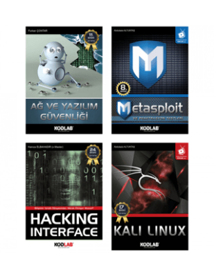 Global Hacking ve Güvenlik Seti 4 Kitap Takım - 1