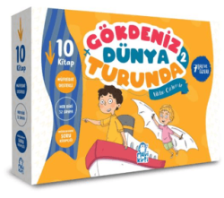 Gökdeniz Dünya Turunda 2 - 2. Sınıf Okuma Seti 10 Kitap Takım - Mavi Kirpi Yayınları