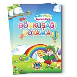 Gökkuşağı Boyama - Örnekli Renkli - Karatay Çocuk