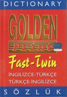 Golden Print Fast - Twin İngilizce - Türkçe, Türkçe - İngilizce Sözlük - 1