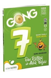 Eğiten Kitap GONG 7.Din Kültürü ve Ahlak Bilgisi Soru Bankası - 1