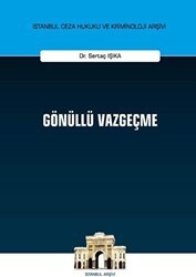Gönüllü Vazgeçme - On İki Levha Yayınları