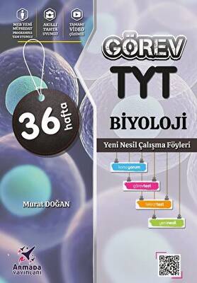 Armada Yayınları Görev TYT Biyoloji Yeni Nesil Çalışma Föyleri - 1