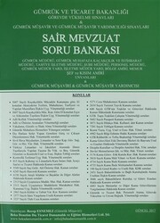 Beka Yayınevi Görevde Yükselme Sınavları - Gümrük Müşavir ve Müşavir Yardımcılığı Sınavları A`dan Z`ye Sair Mevzuat Soru Bankası - Beka Yayınevi