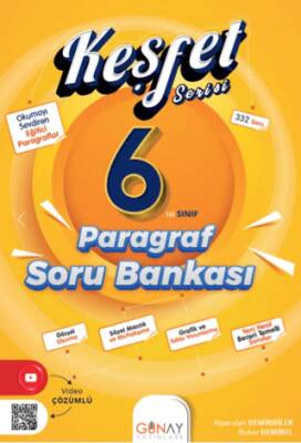 Günay Yayınları 6. Sınıf Paragraf Keşfet Soru Bankası - 1