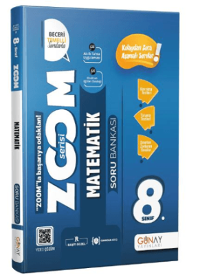 Günay Yayınları 8.Sınıf Zoom Matematik Soru Bankası - 1