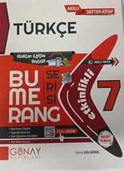 Günay Yayınları Bumerang 7. Sınıf Etkinlikli Defter Kitap - Günay Yayınları