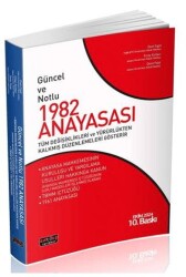 Güncel ve Notlu 1982 Anayasası - Savaş Yayınevi