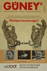 Güney Dergisi Sayı: 79 Ocak-Şubat-Mart 2017 - Güney Dergisi